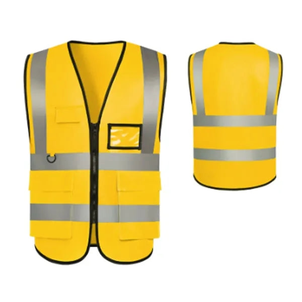 Reflective Safety Vest with Pockets