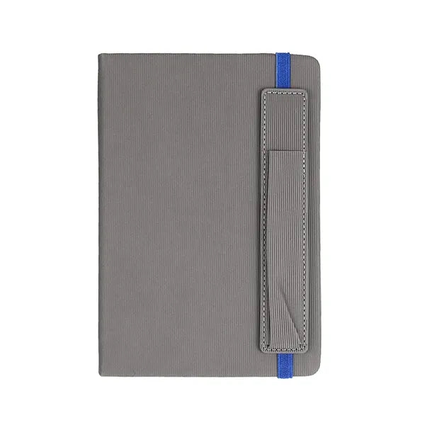 Vertical Stripe Leather Hardcover Journal 8-1/5 x 5-7/10"