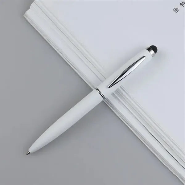 Soft Touch Metal Executive Pen with Stylus