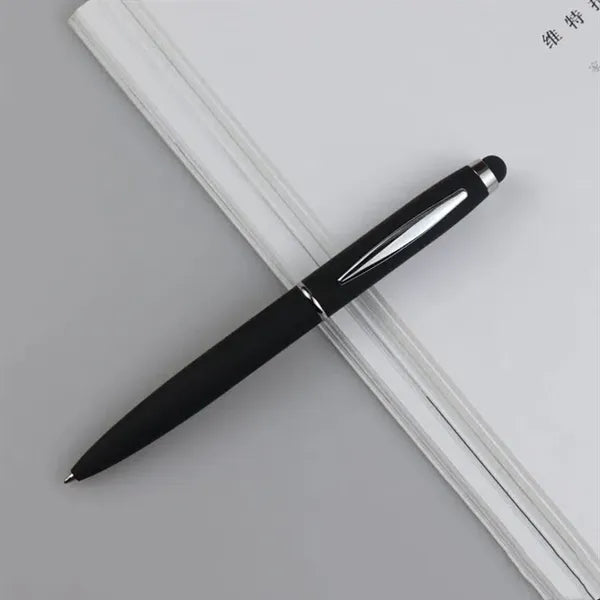 Soft Touch Metal Executive Pen with Stylus