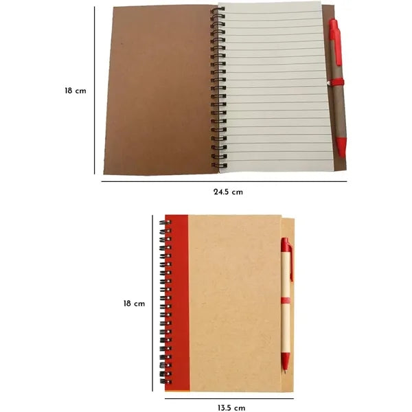 Projects Notebook with Pen