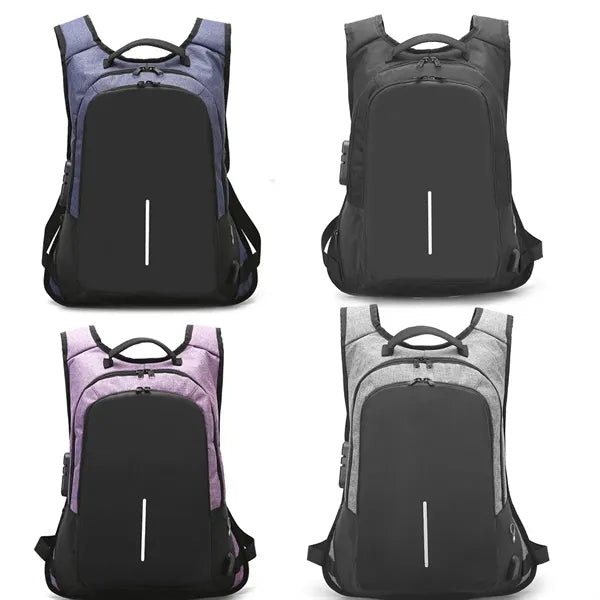 Anti-theft Backpack With USB Interface