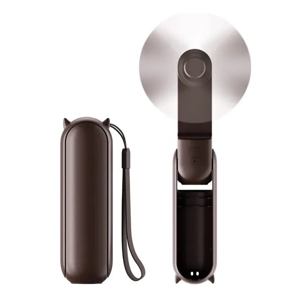 2-In-1 Foldable Mini Handheld Fan/Power Bank Function