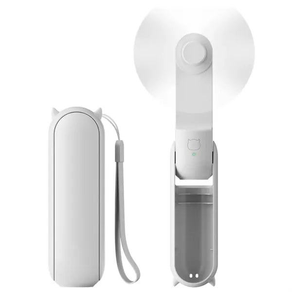 2-In-1 Foldable Mini Handheld Fan/Power Bank Function
