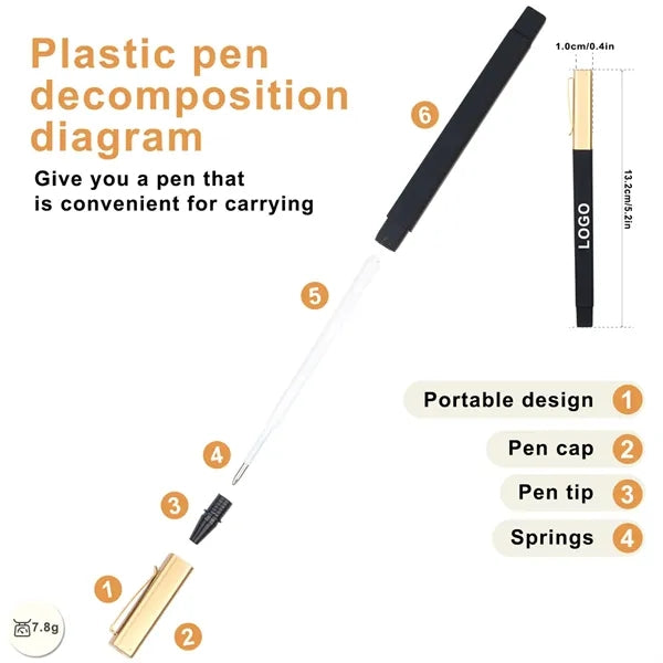 Custom Ballpoint Ball Pen for Office