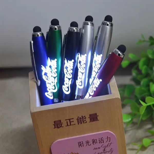 Logo Light Up Stylus Pen