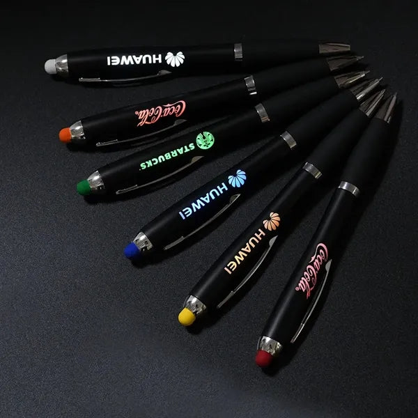 Logo Light Up Stylus Pen
