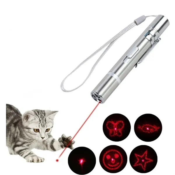 3 in 1 Stainless Steel Rechargeable Flashlight