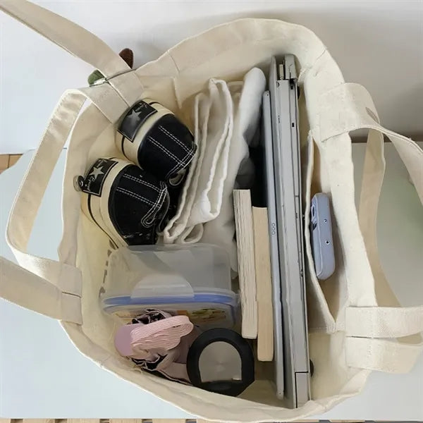Large Capacity Canvas Tote Bag