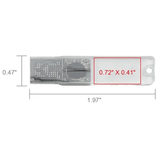 Big Rock Transparent USB Flash Drive