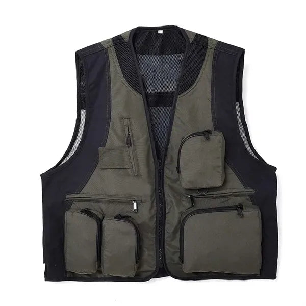 Casual Multi Pocket Fishing Vest