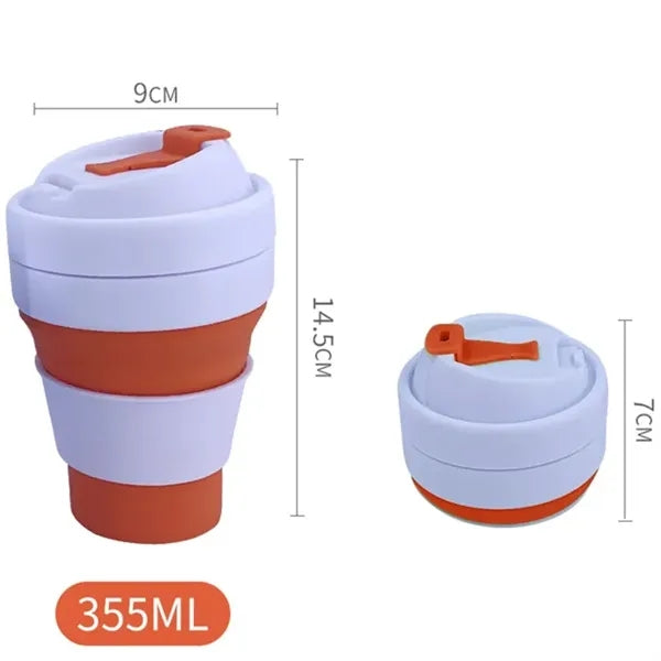Collapsible Cups for Traveling Camping Silicone Mug