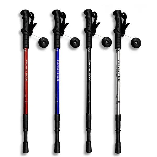 Hiking Foldable Aluminum Alloy Straight