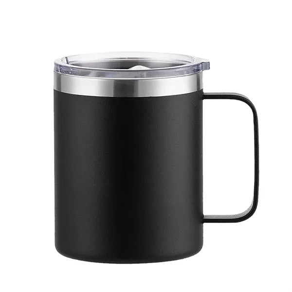 12oz Stainless Steel Coffee Mug Tumbler With Handle
