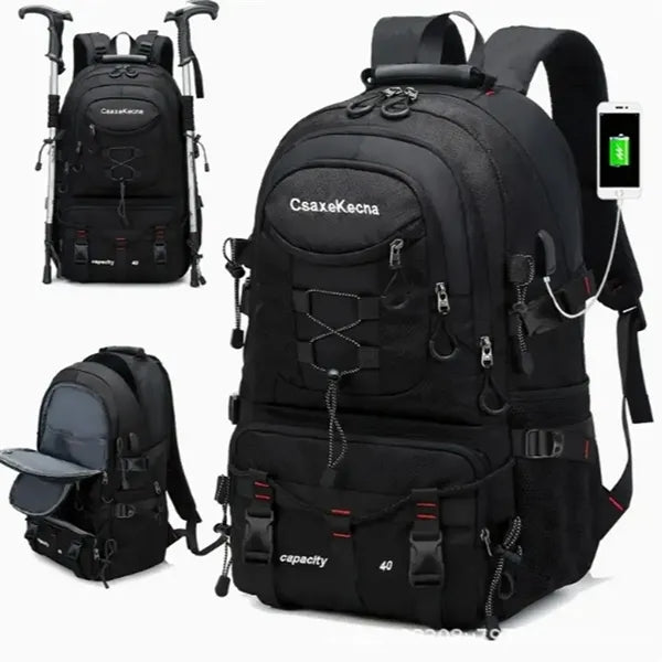 Outdoor hiking gear bag 21.3" x 5.5" x 12.2"