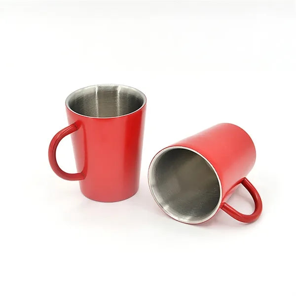 Stainless Steel Coffee Mug With Handle-12oz