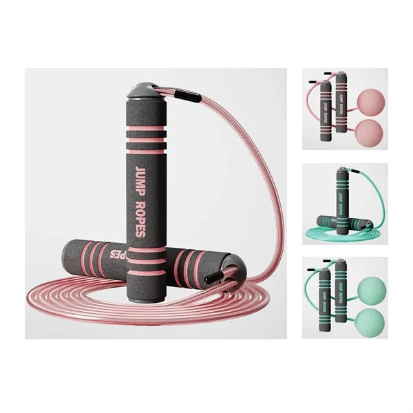 Adjustable Kids Jump Rope with Foam Handles for All Ages