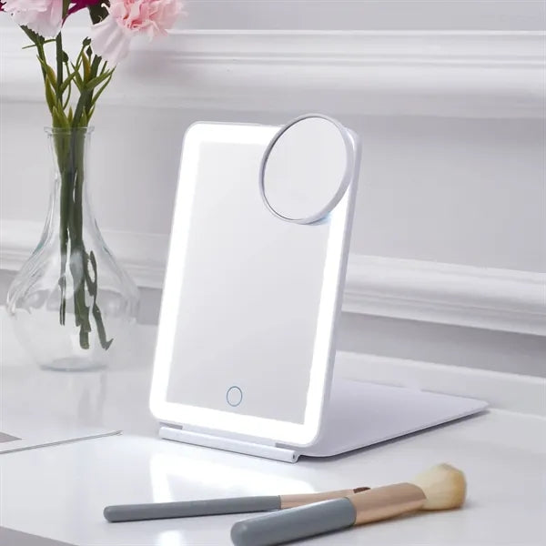 Makeup Case With LED Light Mirror