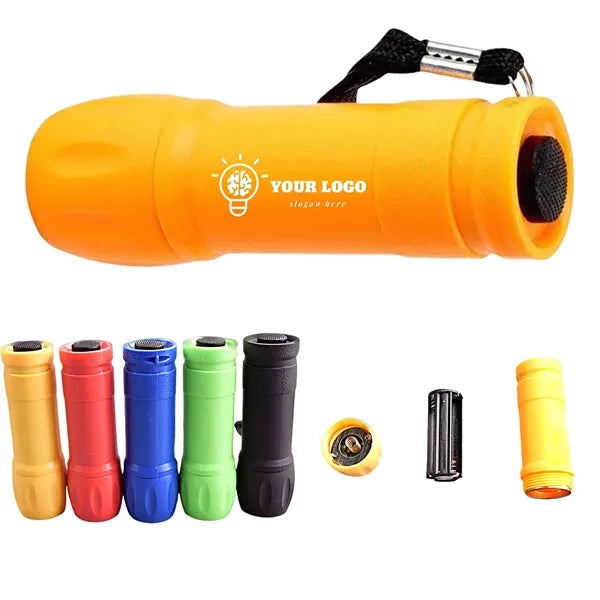 Plastic LED Mini Portable Flashlight