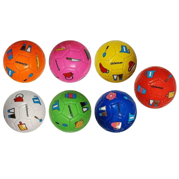 Size 2 Cute Soccer Ball Cartoon Football for Kids Sports