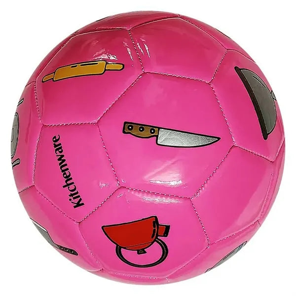 Size 2 Cute Soccer Ball Cartoon Football for Kids Sports