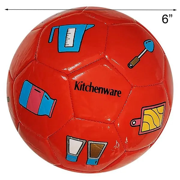 Size 2 Cute Soccer Ball Cartoon Football for Kids Sports