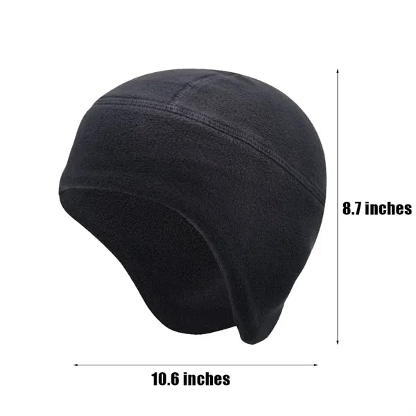 Winter Polar Fleece Skull Cap Beanie Ear Warmer Helmet Liner