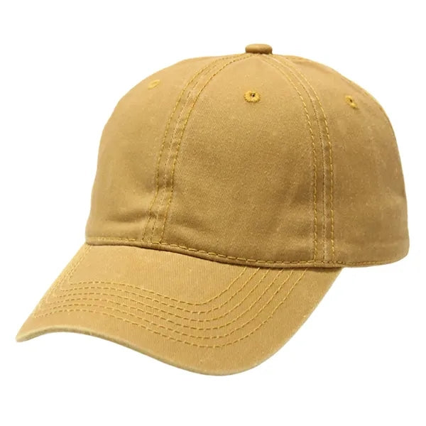 Adjustable Washed Cotton Baseball Cap