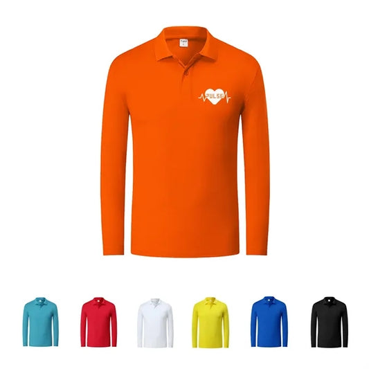 Long Sleeve Polo T-Shirt