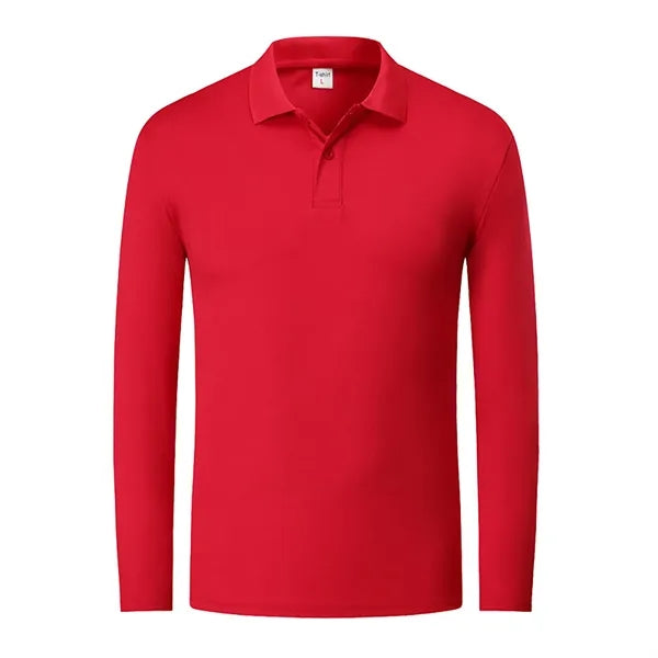 Long Sleeve Polo T-Shirt