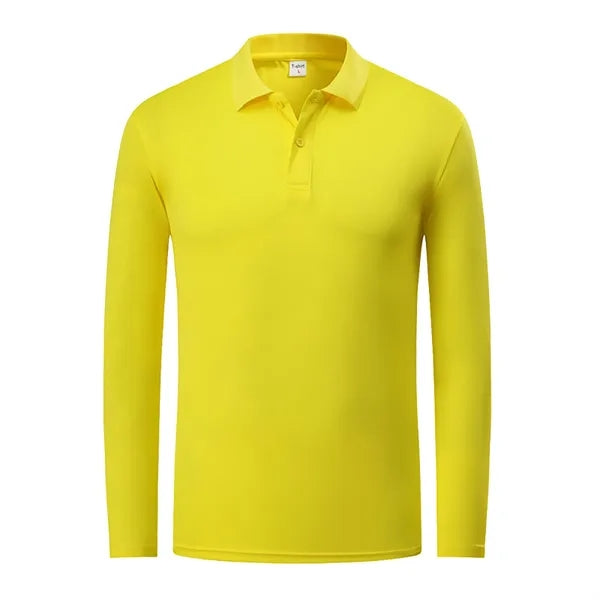 Long Sleeve Polo T-Shirt