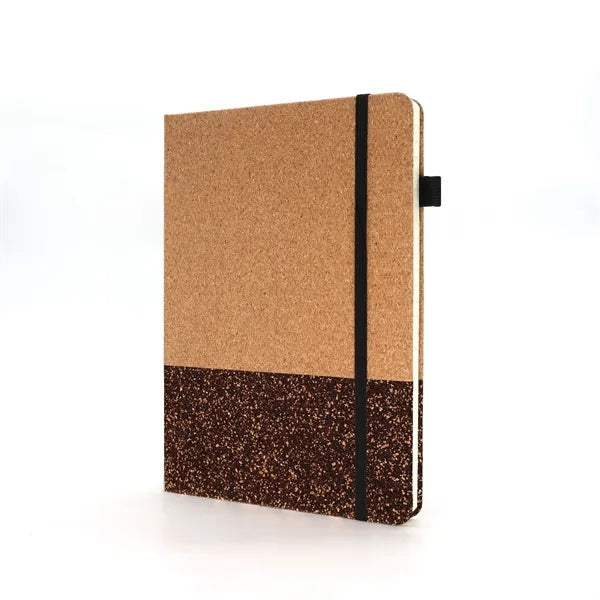 Cork Softcover Vegan A5 Ruled Notebook Set