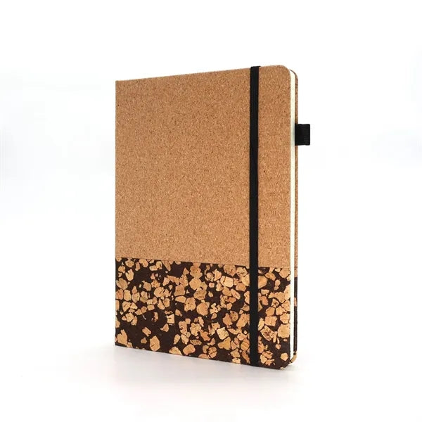 Cork Softcover Vegan A5 Ruled Notebook Set
