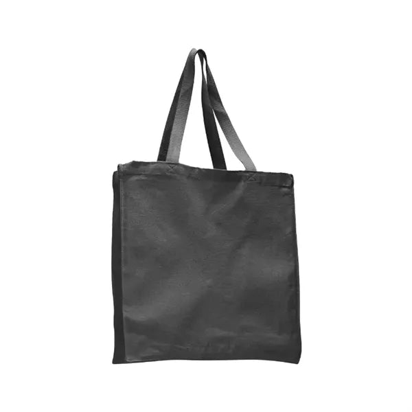 Heavy Canvas Shopper With Gusset