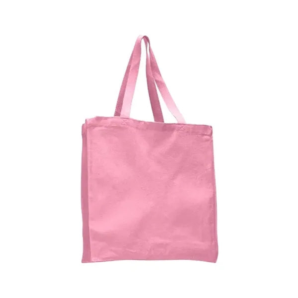Heavy Canvas Shopper With Gusset