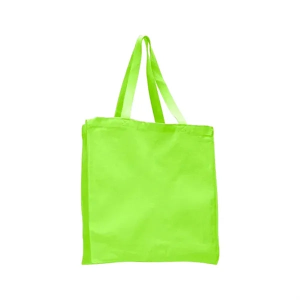 Heavy Canvas Shopper With Gusset