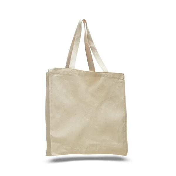 Heavy Canvas Shopper With Gusset