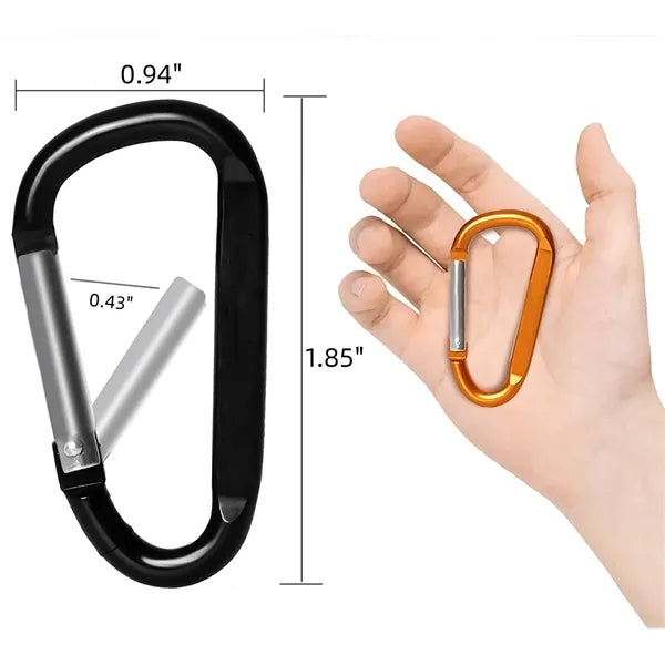 D Ring Shape Carabiner Hook Buckle
