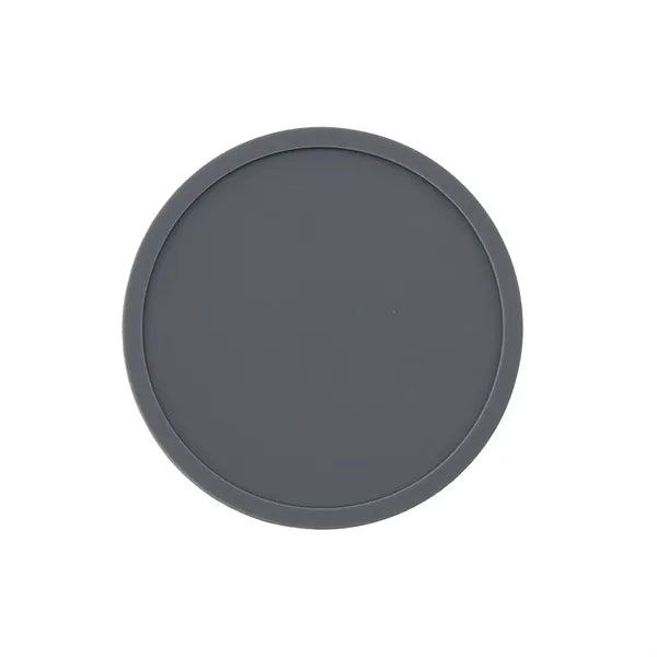 3.93 Inch Round Silicone Coaster for Drinks