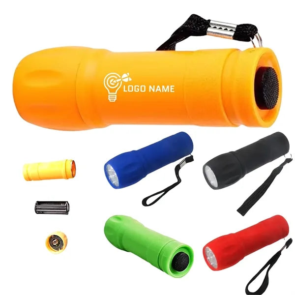 Plastic LED Mini Portable Flashlight