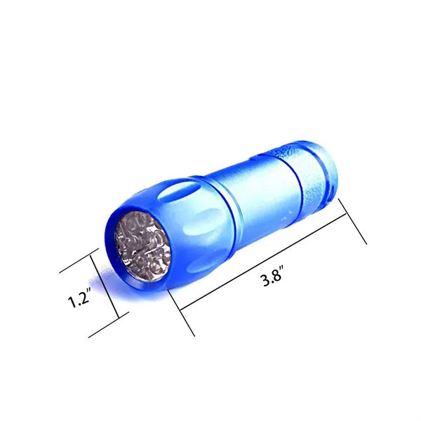 Plastic LED Mini Portable Flashlight