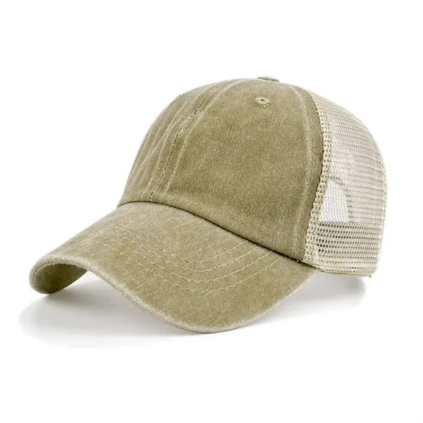 Retro Mesh Breathable Baseball Cap