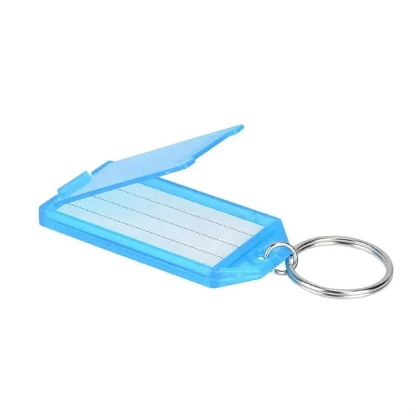 Plastic Key Ring Tags