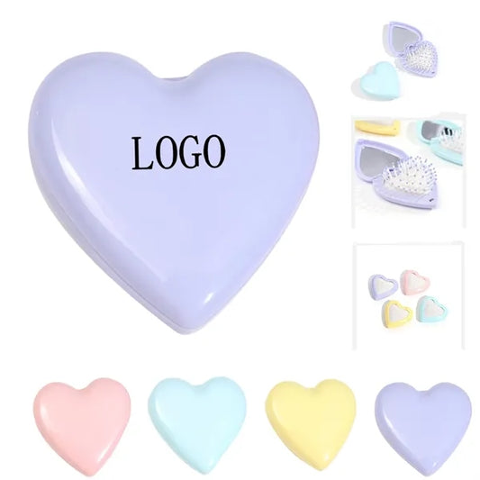 Heart-Shaped Massage Comb