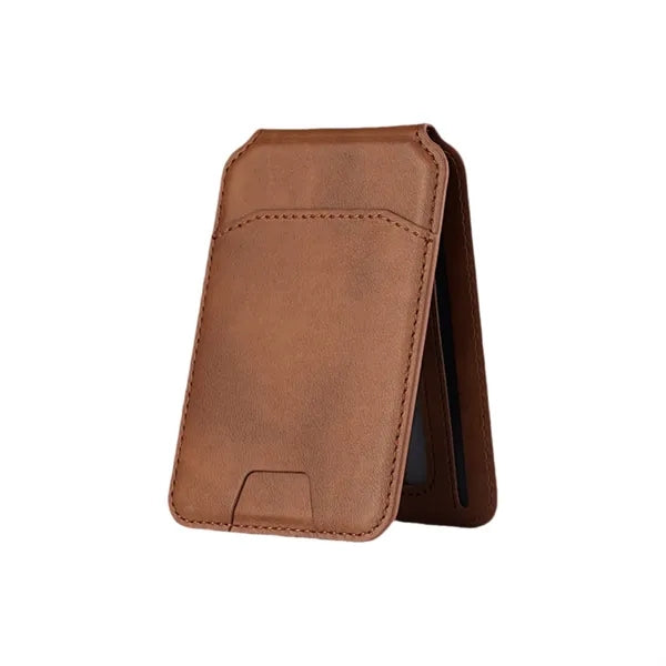 2 in 1 Leather Magnetic Wallet Phone Adjustable Stand
