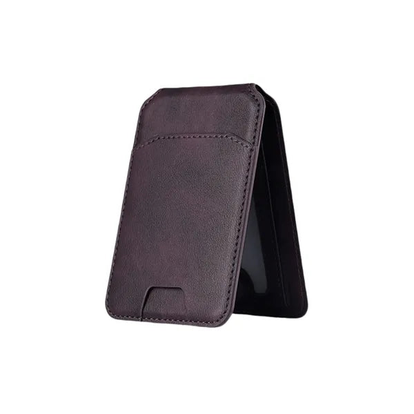 2 in 1 Leather Magnetic Wallet Phone Adjustable Stand