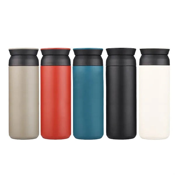 16 OZ Stainless Steel Water Bottle With Knob