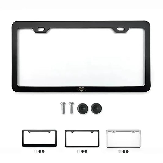 Stainless Steel Standard Size Car License Plate Frame