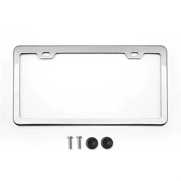 Stainless Steel Standard Size Car License Plate Frame