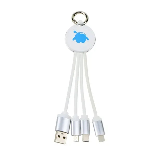 Round 3 In 1 Charging Cable